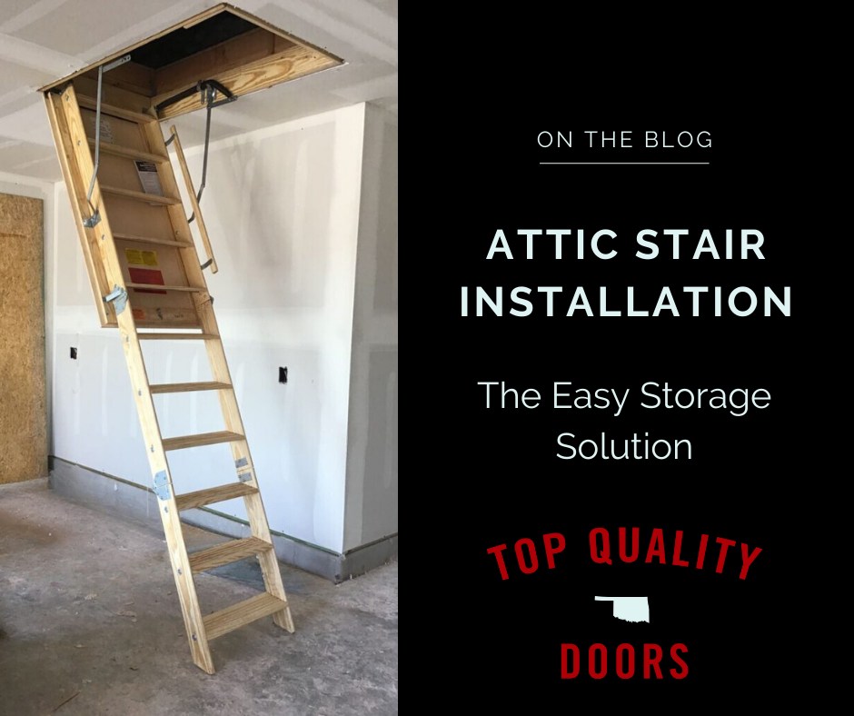 attic stair installation blog