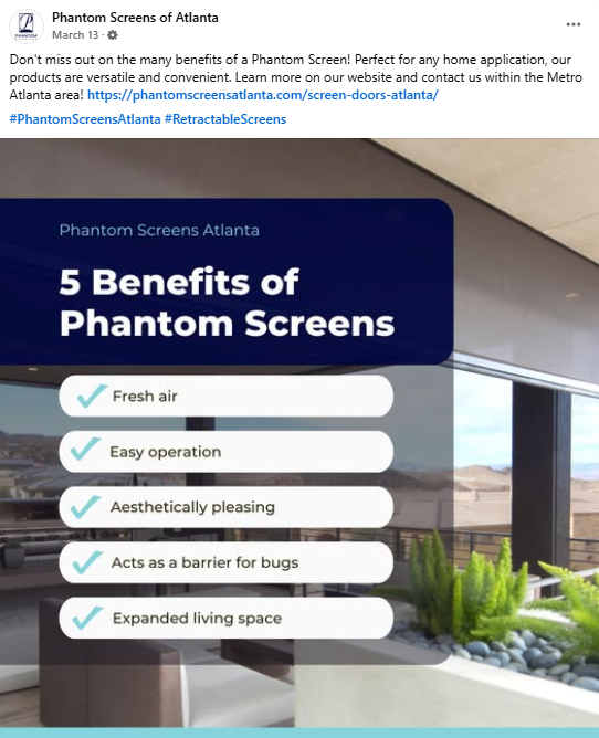 Phantom Screens Post 9