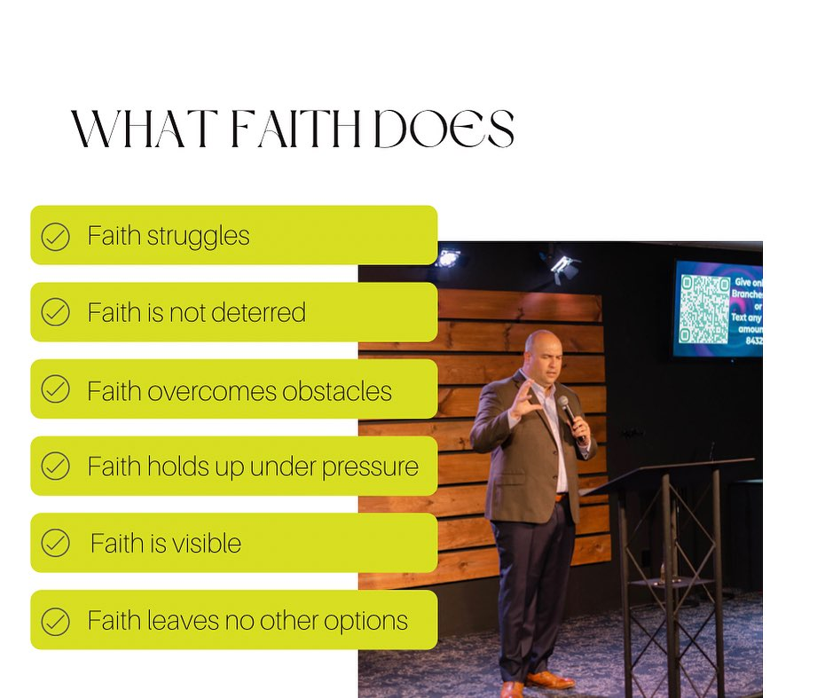 what faith does post